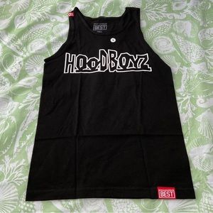 Men’s Breezy Excursion Hood Boyz Tank Size Small
